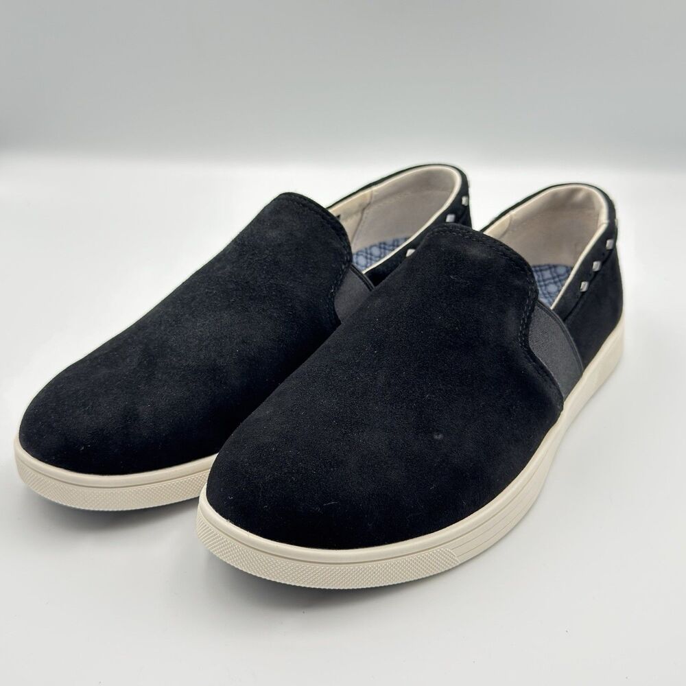 Spenco Santa Barbara Rivet Sneakers Suede Orthotic Slip On Shoes Women’s 9.5 D